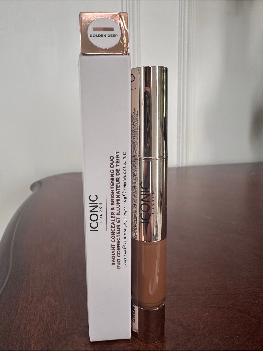 ICONIC London Radiant Concealer & Brightening Duo - Golden Deep